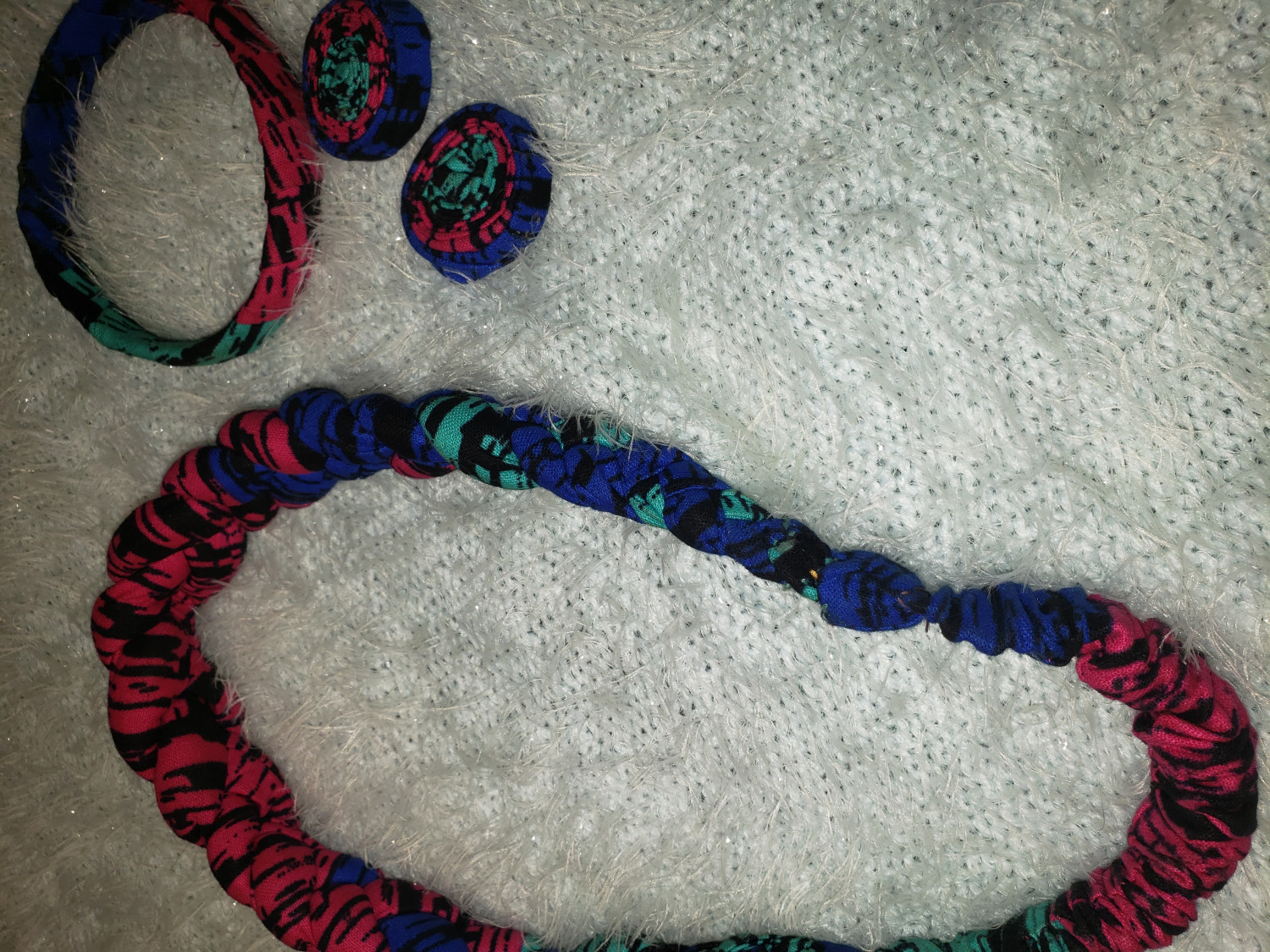 3 in Ankara accessories.