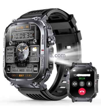 2024 waterproof Unisex Smart Watch A221 BT Call 1.91inch AI Voice Sport Watch Fitness Tracker